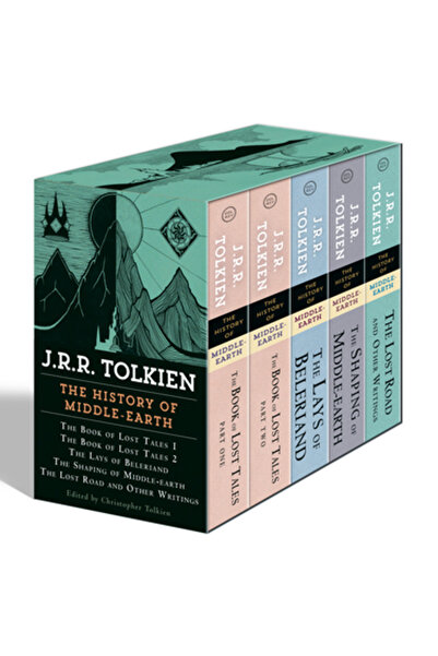 Del Rey Books Histories of Middle Earth 5c Box Set MM