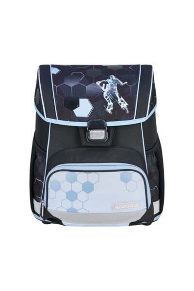 Herlitz Ghiozdan neechipat Loop, motiv Cyber Soccer, 37x31x22 cm, 17 L, Multicolor