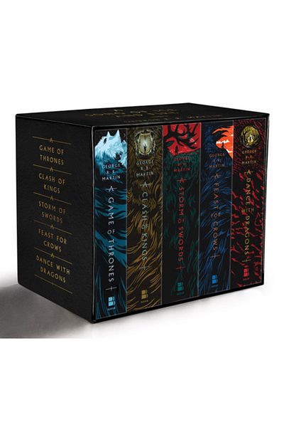 Bantam Dell Game of Thrones 5-Copy Boxed Set (George R. R. Martin Song of Ice and Fire Series): A Game of Throne