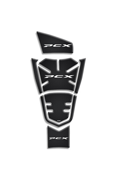 MOTOSEPETİM HONDA PCX TANK PAD SET 2021/2024 7 PARÇA 001