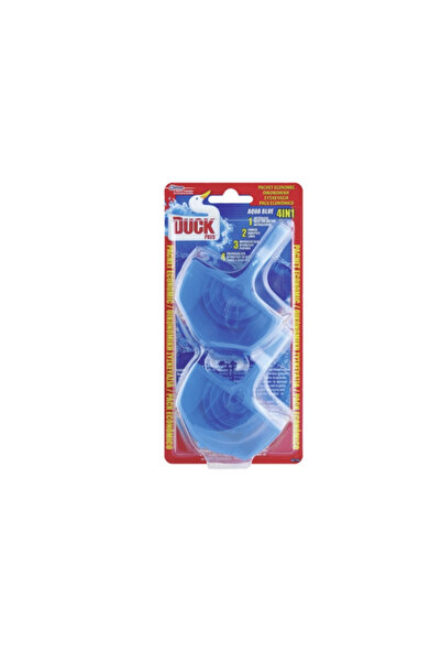 DUCK 2 x 36 g Odorizant Toaleta Albastru