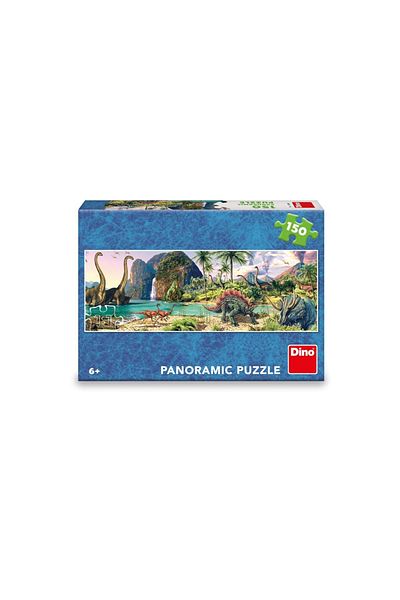 Daemi Panoramic puzzle Dinosaurs, 150 pieces