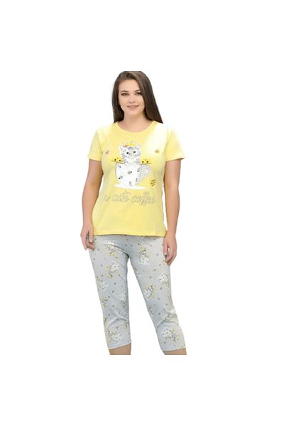 Generic Women's Bermuda Oversized Pajamas - PJ 589