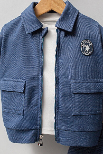U.S. Polo Assn. U.S. Polo Assn Erkek Bebek Mavi Bebek Takımları