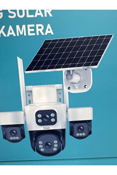 Genel Markalar -X14 güneş panelli 3x4 mp 4 kameralı e simli kamera güçlü yapı...