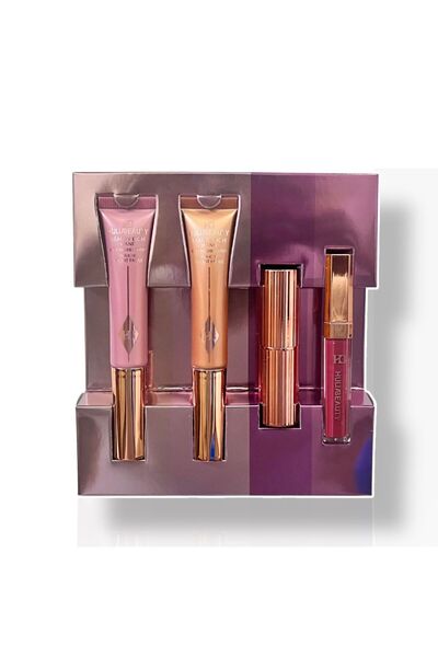 HULIABEAUTY Excellence Box - A complete lip and cheek look. Everything you need for a soft and lasting look in one elegant box.