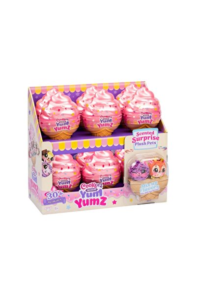 Nilly Toys CKE05000 Cookeez Makery Yum Yumz Dondurma İkili Paket Kokulu Peluş