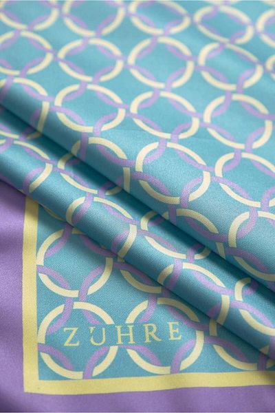 Zühre Polyester/Twill Scarf V15 0078