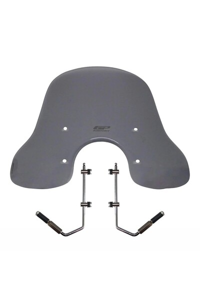 GP KOMPOZİT VESPA GTS 300 150 54CM FÜME SİPERLİK CAMI