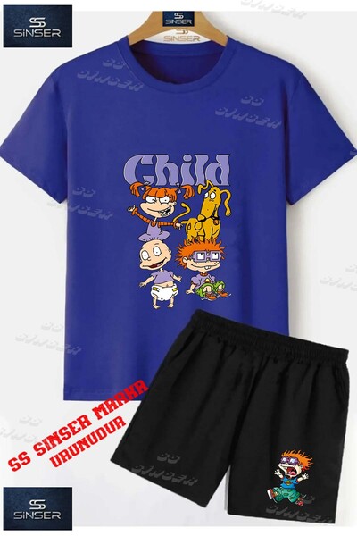 SS SİNSER Children's Unisex “Baby Child Orange Shirted Child“ Special Printed...