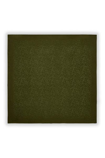 Zühre Khaki Flaming Scarf 0084