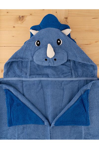 Baveno Cotton Animal Figured Hooded Baby & Kids Bath Towel