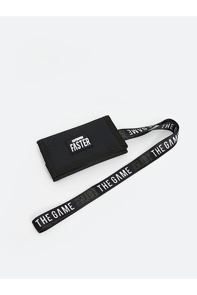 LC Waikiki LCW ACCESSORIES Πορτοφόλι για αγόρι με μαύρο στάμπα