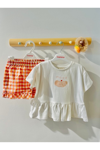 Mamino Kız Çocuk Alt-Üst Takım