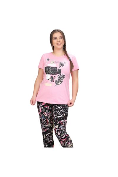 Generic Women's Bermuda Oversized Pajamas - PJ 597