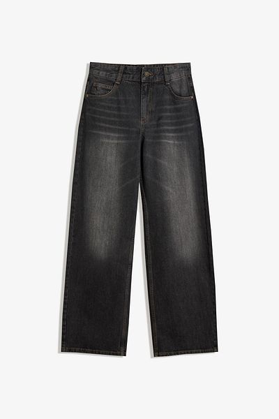 Bershka بنطلون جينز واسع