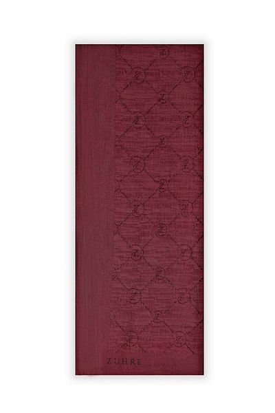 Zühre Burgundy Koza Shawl 0014