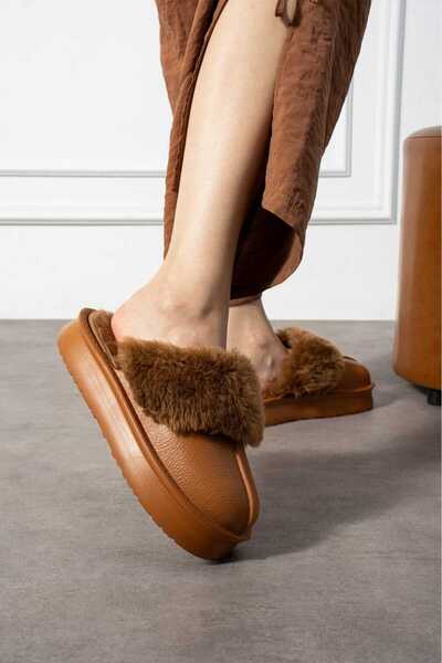 redtan Γυναίκα |   Σουέντ |   Με γούνα μέσα |   Μπορεί να πλυθεί μέσα |   Χοντρή σόλα Eva |   Γυναικείες παντόφλες σπιτιών