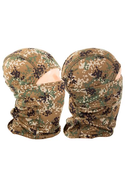 zola Multifunctional, thermoactive, universal tactical balaclava, 36 x 25 x 23 cm, pixel camouflage