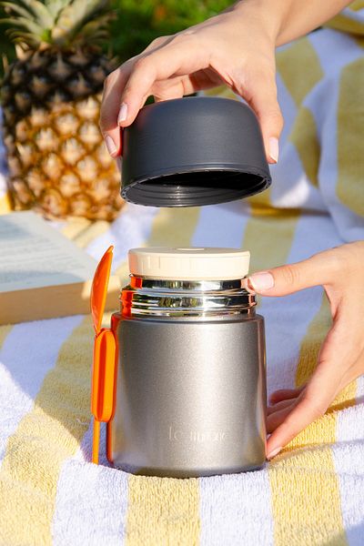 Le murano Bon Appétit Food Thermos - Silver Fog 500 ml