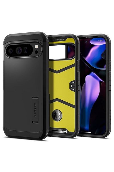 Spigen Carcasă rezistentă Google Pixel 9 Pro XL, neagră