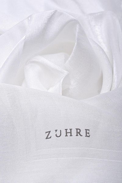 Zühre Ecru Princess Scarf 0107