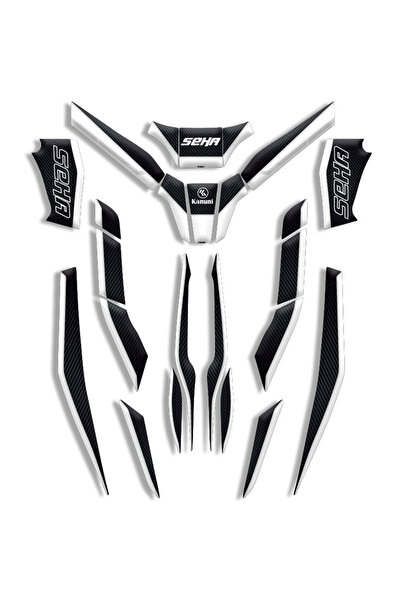 MOTOSEPETİM KANUNİ SEHA FULL BODY KIT STİCKER TANK PAD SET 02