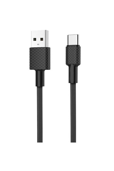 Gear Cablu Data Power USB-A la Type-C 10W, Turbo, 2A, 1m, Lexgard, Deep Dark