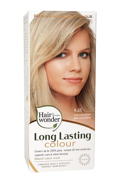 Hennaplus Vopsea par Long Lasting Colour 9.25 Very Light Pearl Mahogany Blond