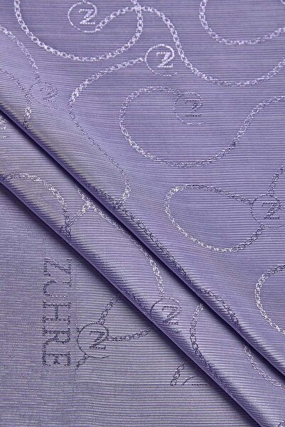 Zühre Lila Flamlı Şal 0016