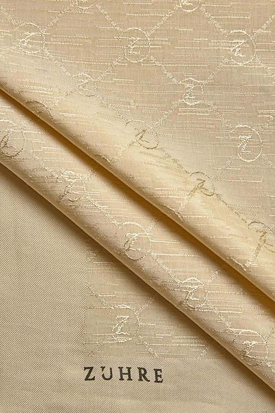 Zühre Beige Cocoon Shawl 0014