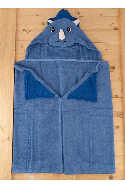 Baveno Cotton Animal Figured Hooded Baby & Kids Bath Towel