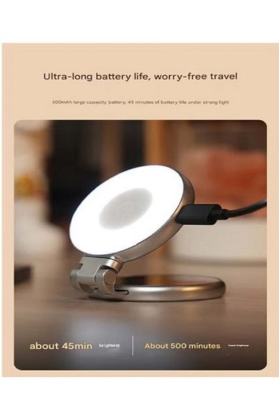 Generic Magnetic MagSafe Three-Color Fill Light – Perfect for Selfies, Live Streaming & Mobile Photography
