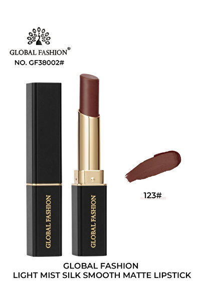 global fashion Матово червило Light Mist Silk Smooth Global Fashion #123