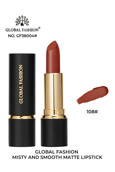 global fashion Ruj mat Misty and Smooth Global Fashion, #108