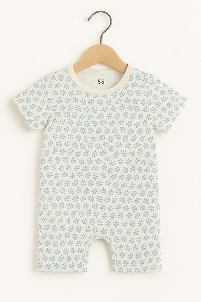 For My Baby Baby Girl Short Jumpsuit