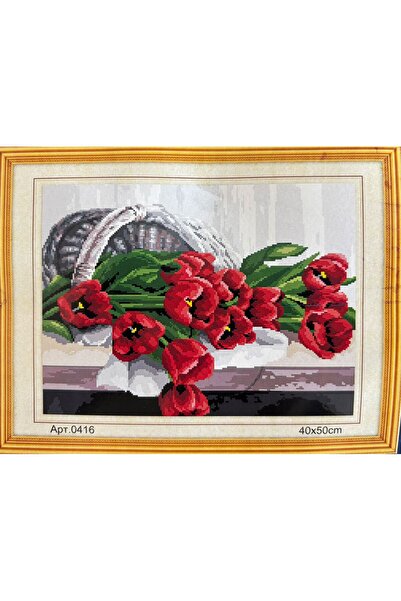 iğne izi Goblen Etamin Işleme Seti 40x50 cm 416