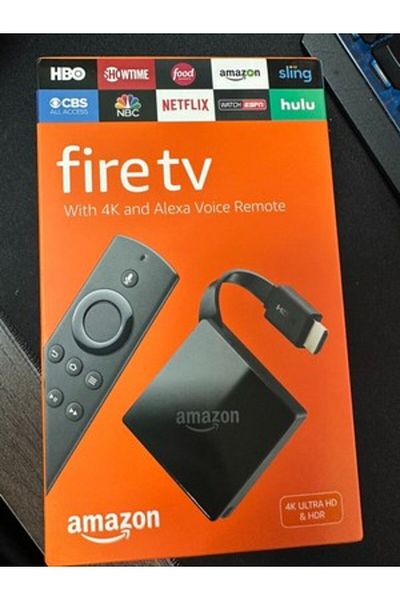 Amazon Fire TV 4K Media Player - Black