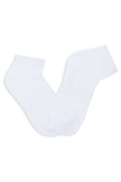 R&B White Boy 3 Pack Solid Ankle Socks