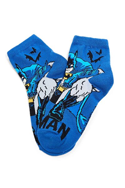 R&B 3 Pack Batman Print Ankle Socks