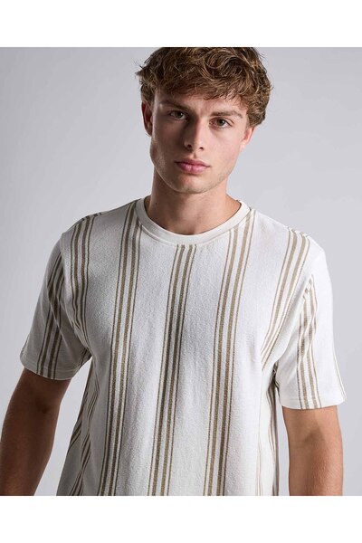 R&B عاجي - ملابس رجالية كاجوال محبوكة