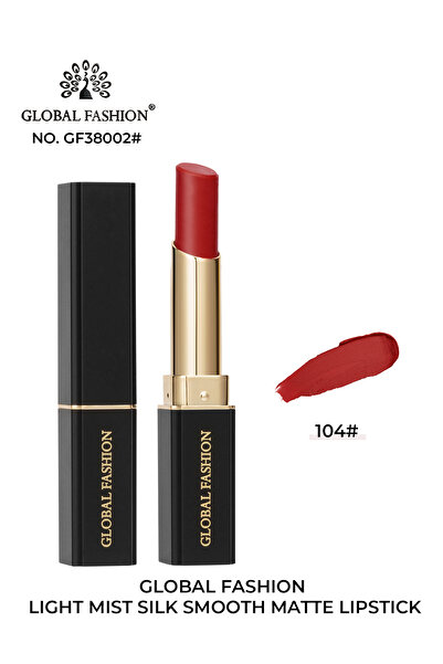 global fashion Матово червило Light Mist Silk Smooth Global Fashion #104