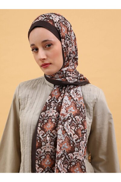 Tuva Soft Shawl - Multicolor - V26 -Tuva