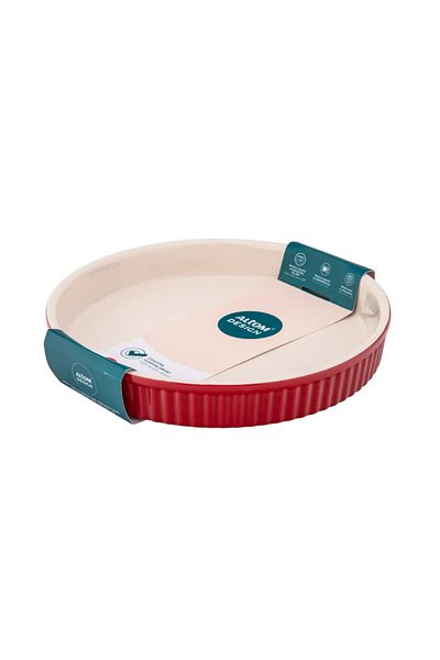 ALTOM DESIGN Tort ceramic Red Chilli, 24 x 3,5 cm, 800 ml