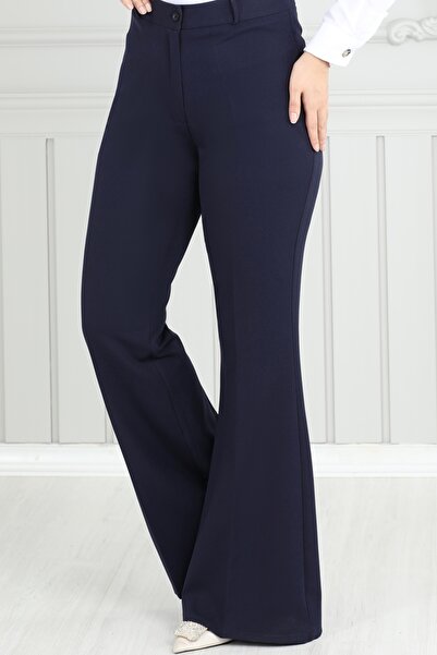 ModaMerve İspanyol Paça Pantolon 6629YG95-MS Laci