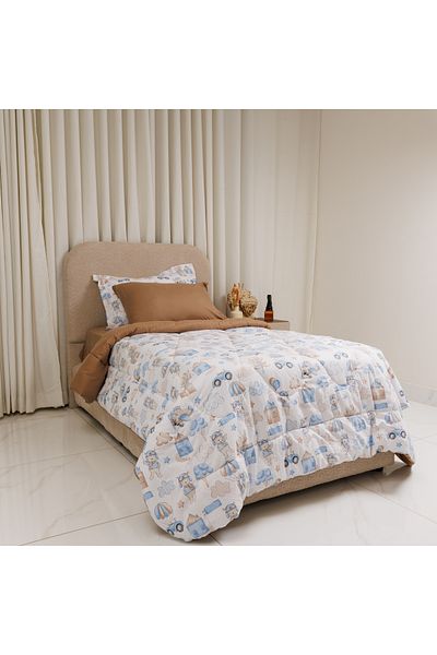 FoamZone Turkish children's quilt, 6 pieces, 100% cotton