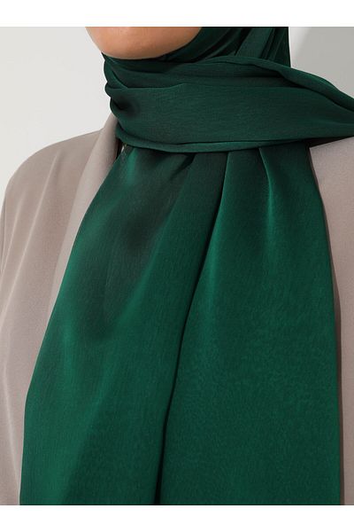 Tuva Janjan Double Layer Shawl - Emerald - Shawl