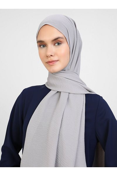 Tuva Crepe Jazz Shawl - Stone -