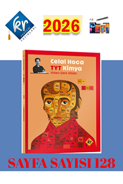 Ens Yayıncılık KR Akademi 2025-2026 Müfredat Celal Hoca TYT Kimya Video Ders Kitabı