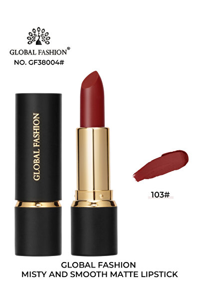 global fashion Ruj mat Misty and Smooth Global Fashion, #103